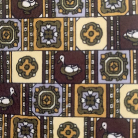 Master Man Novelty Duck Tie with Medallions - NWOT - Picture 3 of 5